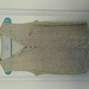 Liz Claiborne Henley Tank Top XL VGUC